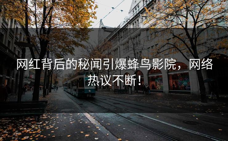 网红背后的秘闻引爆蜂鸟影院，网络热议不断！